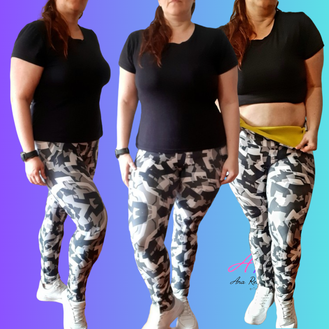 Leggins Sublimado con Neopreno Tipo Faja