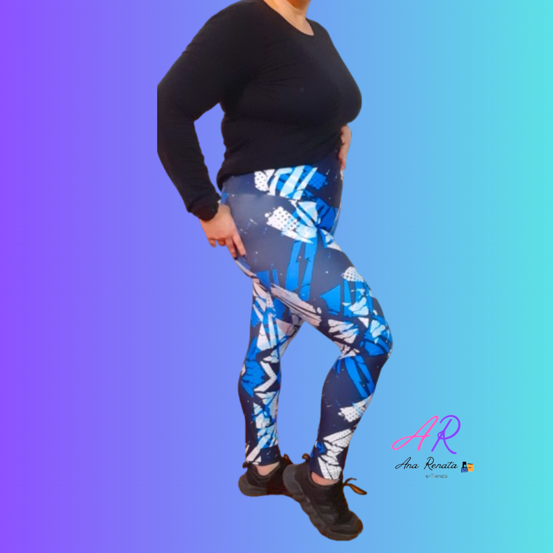 Leggins Sublimado con Neopreno Tipo Faja