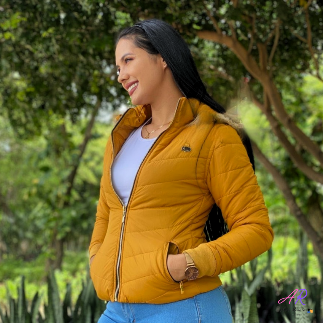 Chaqueta impermeable mujer