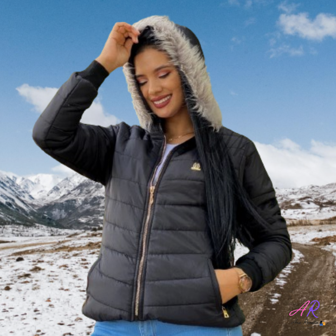 Chaqueta impermeable mujer