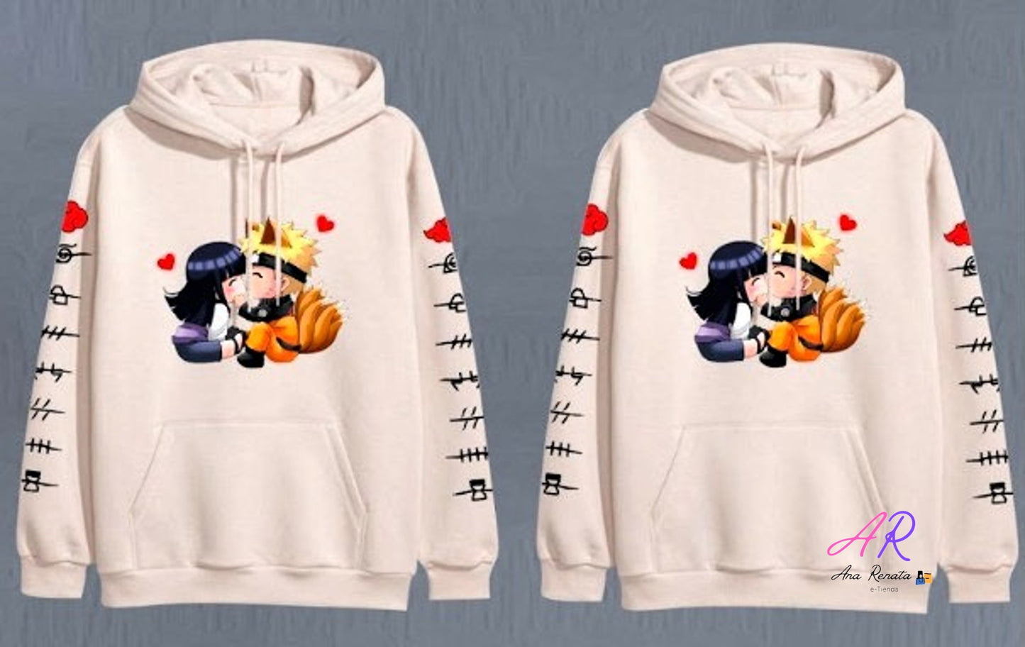 Buzos, Hoodies Pareja Naruto Cocoa