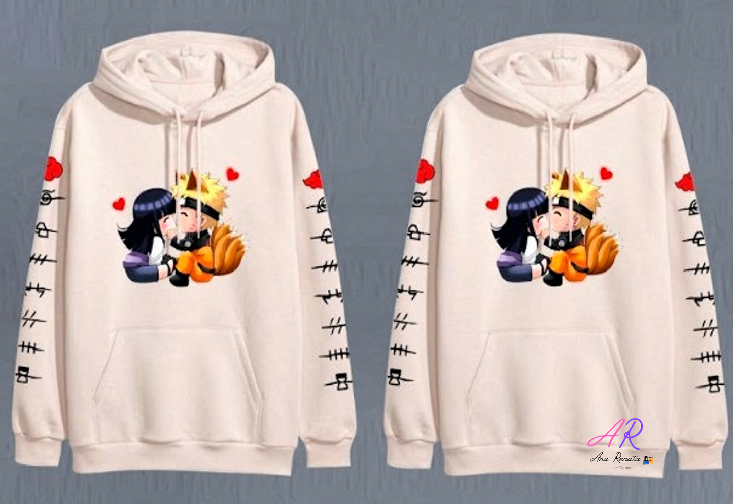 Buzos, Hoodies Pareja Naruto Cocoa