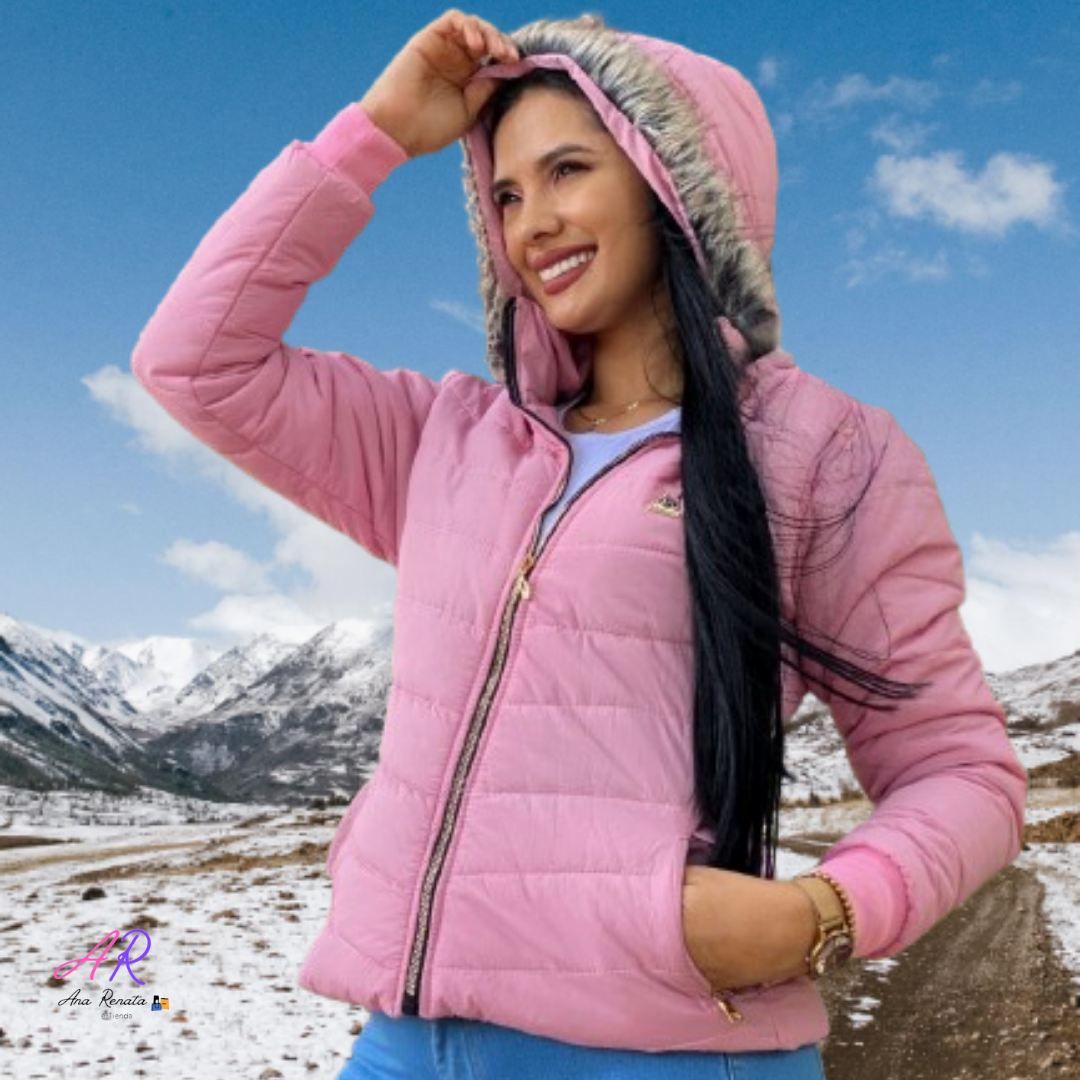 Chaqueta impermeable mujer