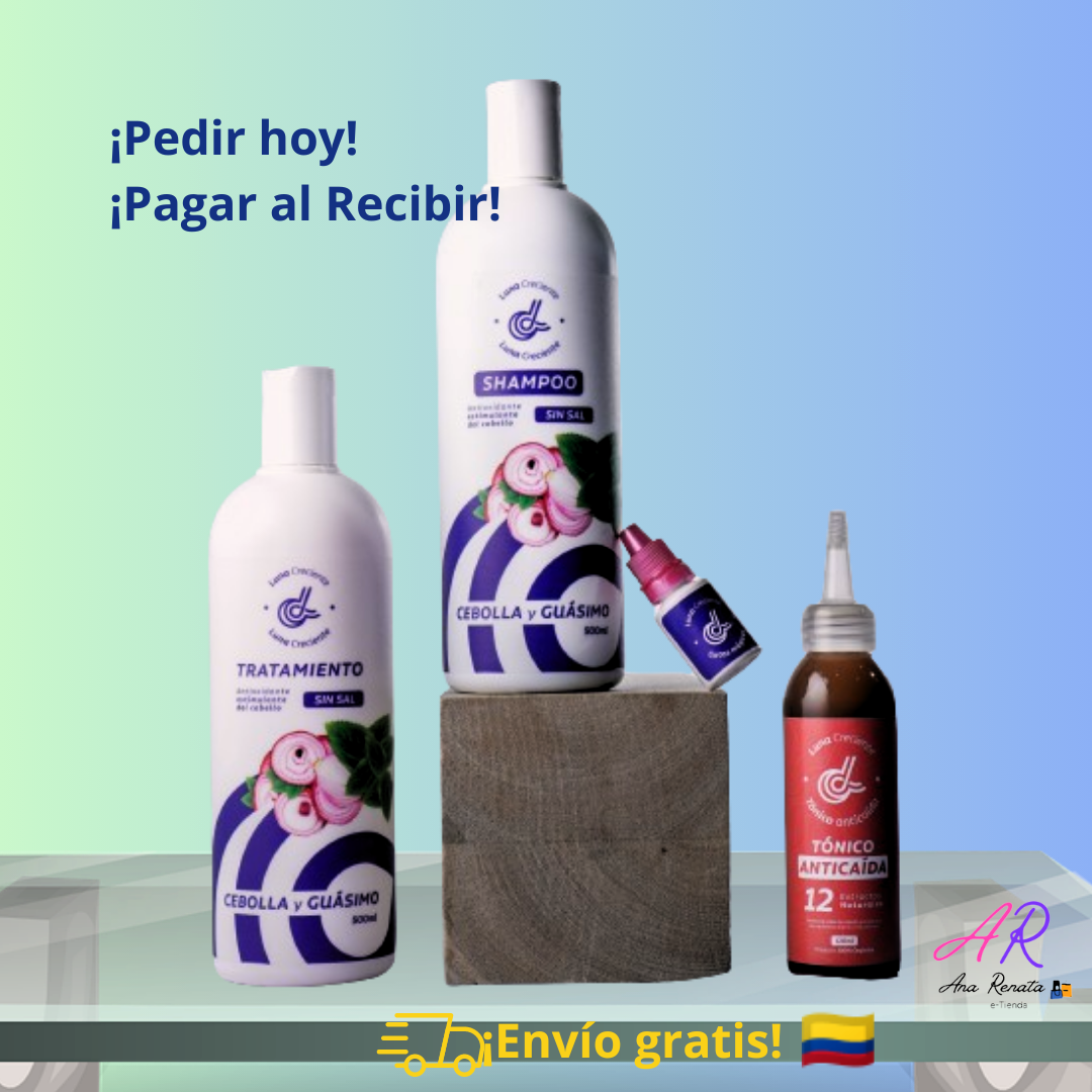 Kit Anti-Caída Excesiva Crecimiento y Reparación