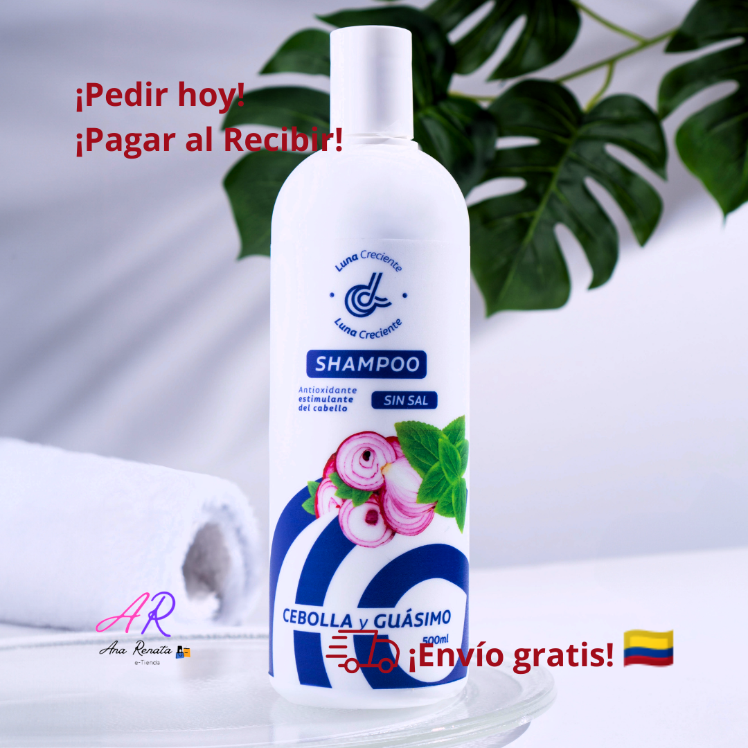 Shampoo de Cebolla y Guásimo 500 ml