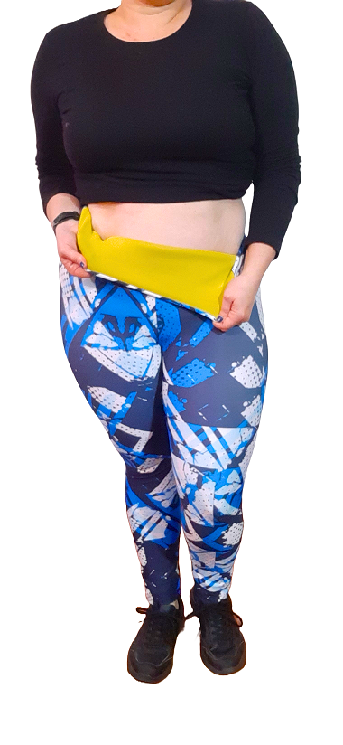 Leggins Sublimado con Neopreno Tipo Faja