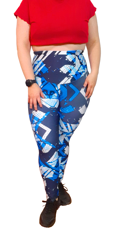 Leggins Sublimado con Neopreno Tipo Faja